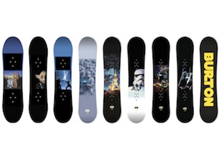 Lucas Adds Star Wars Snowboards