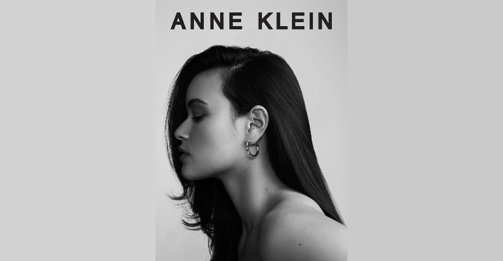 A promotional image for Anne Klein Bath & Beauty