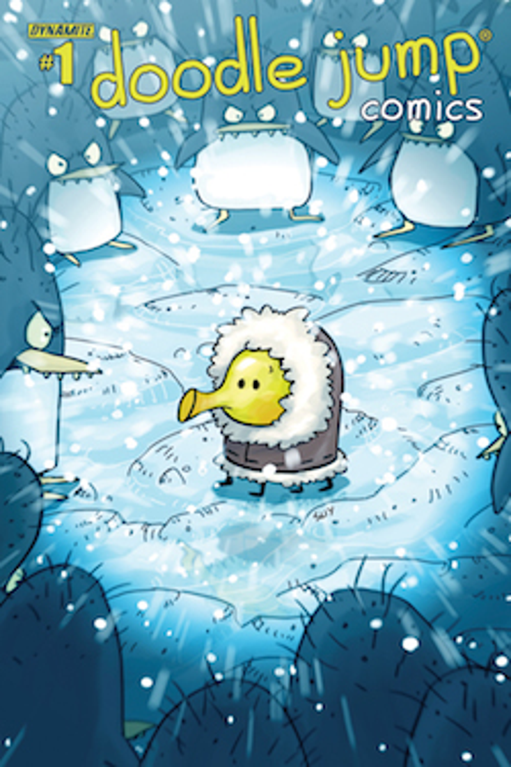 Doodle Jump Inks Comic Deal Doodle Jump Inks Comic Deal
