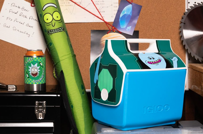 Ricky and Morty coolers. Ricky and Morty coolers.