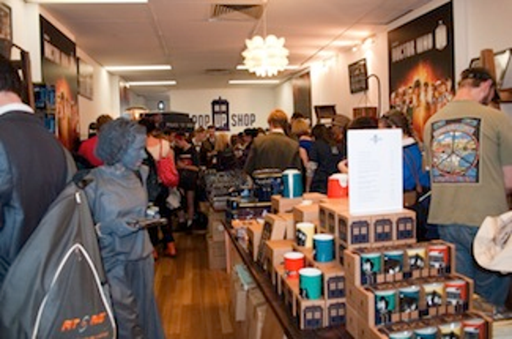 Doctor Who Shop Opens in Oz Doctor Who Shop Opens in Oz