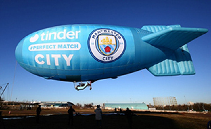 Tinder Swipes Right on Manchester City FC Tinder Swipes Right on Manchester City FC