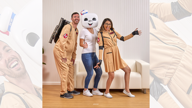 “Ghostbusters” costumes from Disguise. “Ghostbusters” costumes from Disguise.