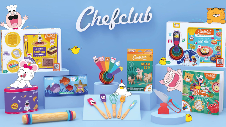 The Chefclub kids line. The Chefclub kids line.