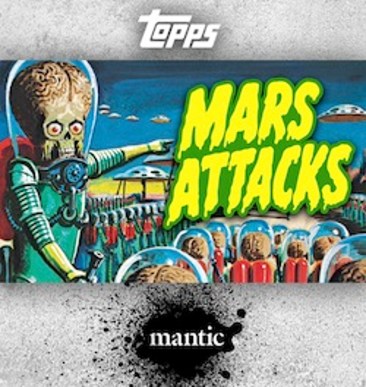 Topps Plans Mars Attacks Game