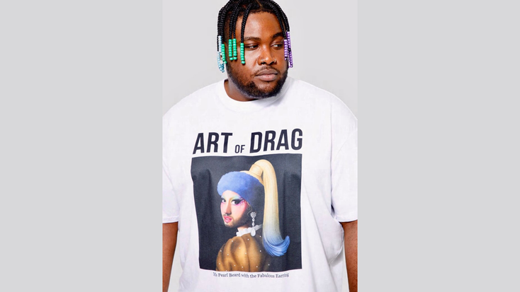 boohooMAN x Art of Drag t-shirt