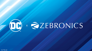 Promotional image for the DC x Zebronic collaboration.