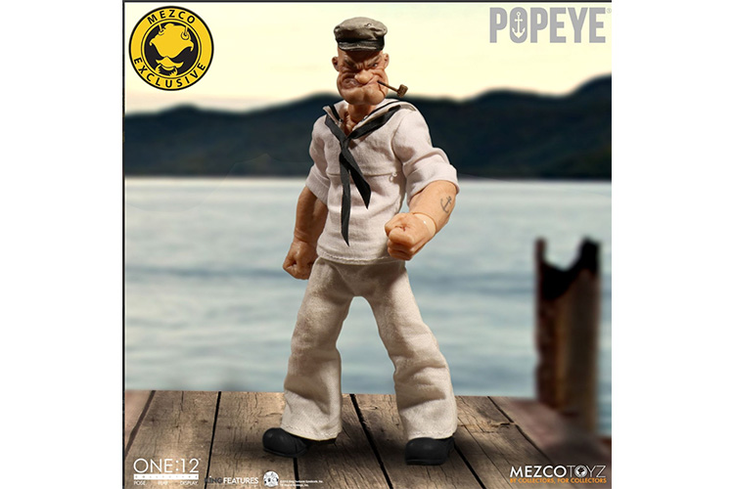 Popeye Preps Action Figure Popeye Preps Action Figure