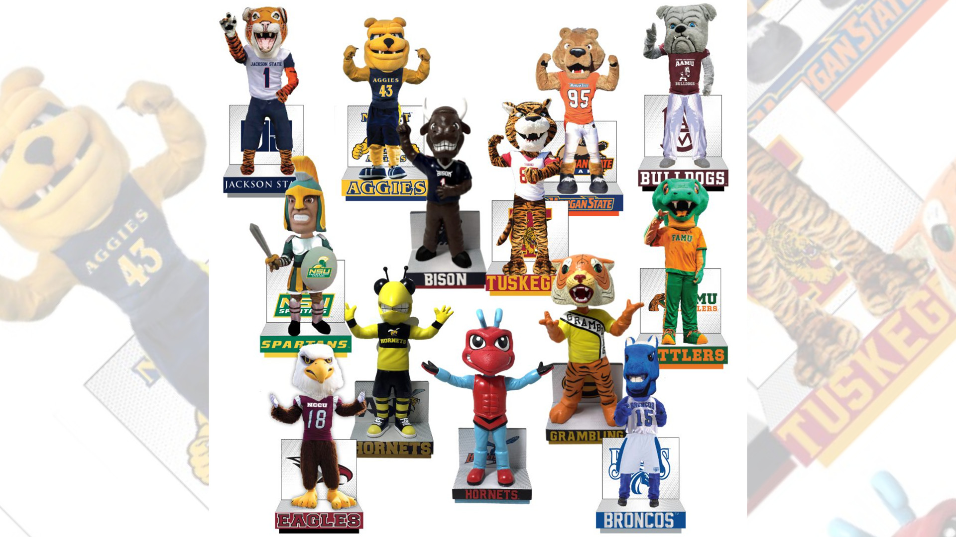 See the first Florida A&M University Rattlers bobblehead