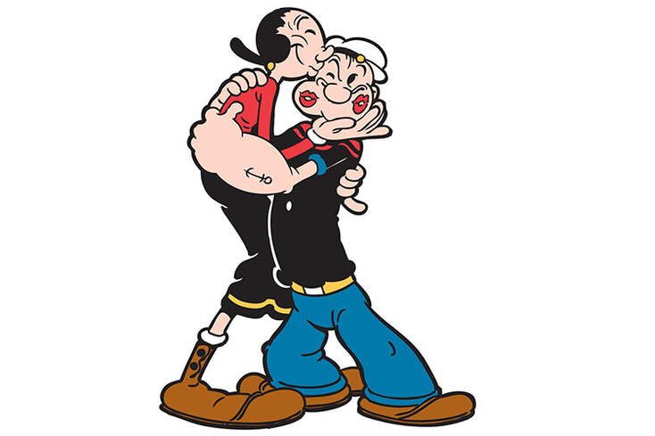 Popeye and Olive Oyl Get New Apparel Partner