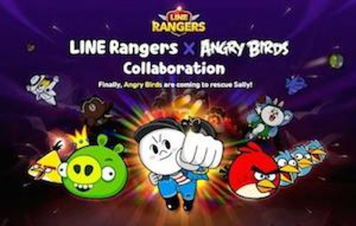 Angry Birds Become 'Line Rangers'