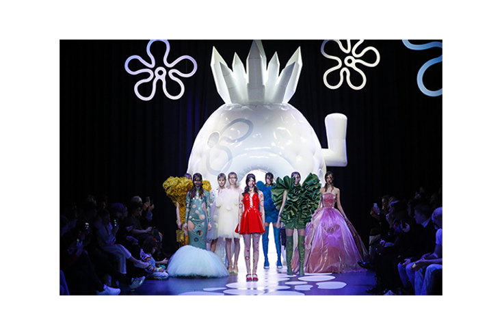 SpongeBob Goes Couture in Amsterdam SpongeBob Goes Couture in Amsterdam