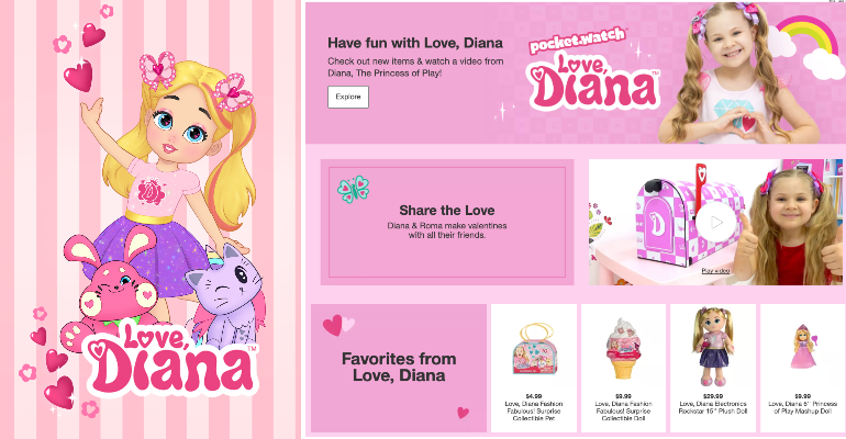 Love Diana Pocket Watch’s Next Sensation License Global