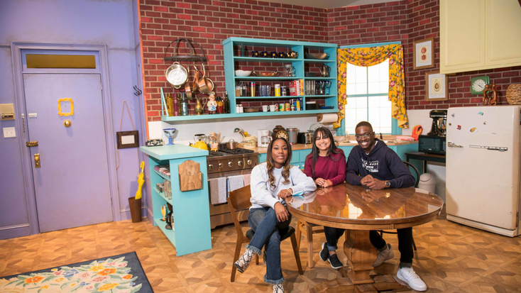 Monica and Rachel's Kitchen at "The Friends Experience" Monica and Rachel's Kitchen at "The Friends Experience"