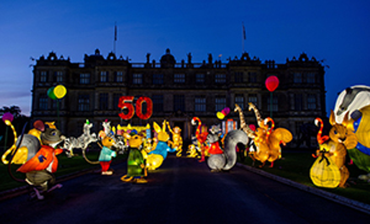 Beatrix Potter Lights Up Longleat Festival Beatrix Potter Lights Up Longleat Festival