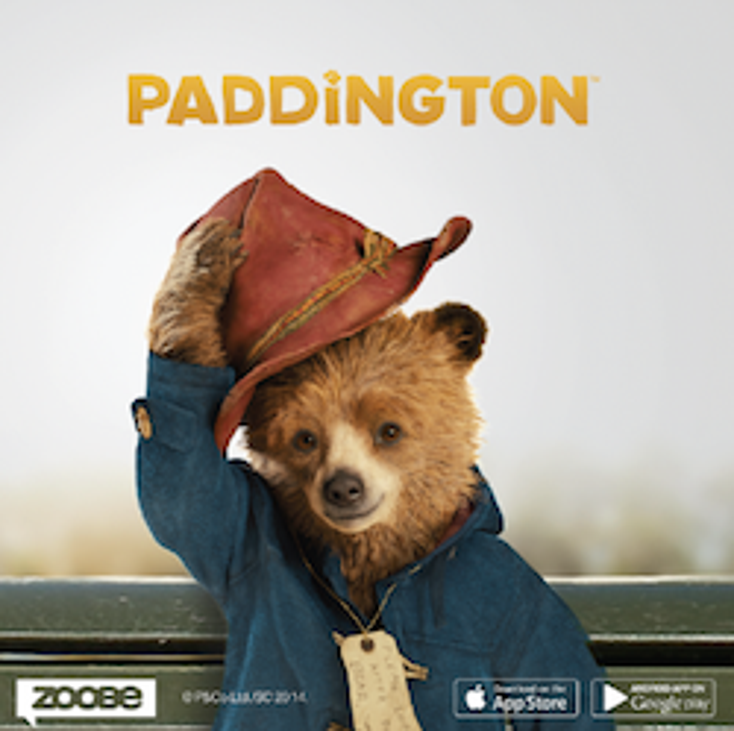 'Zoobe' Messaging App Features Paddington 'Zoobe' Messaging App Features Paddington