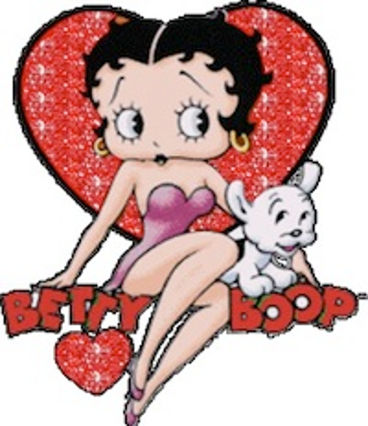 Betty Boop Touts Mascara in U.K.
