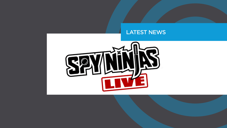 "Spy Ninjas Live" logo.
