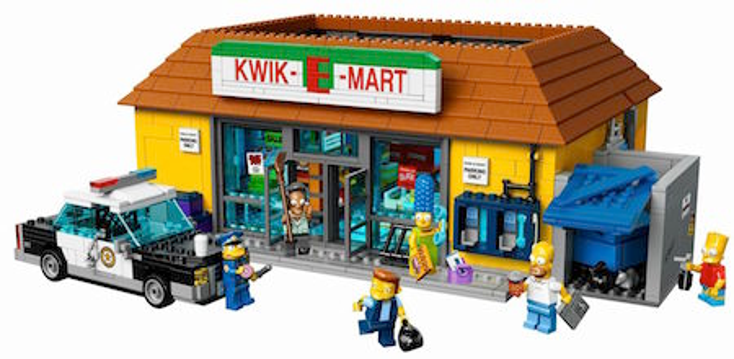 LEGO Plans Kwik-E-Mart Simpsons Set