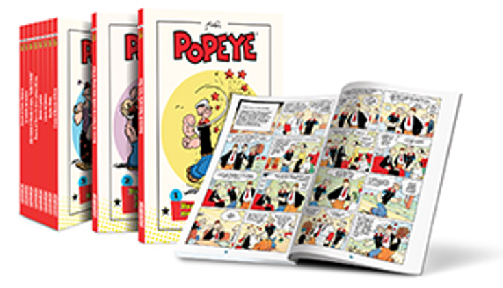 Popeye Scores Comic Album Series in Italy
