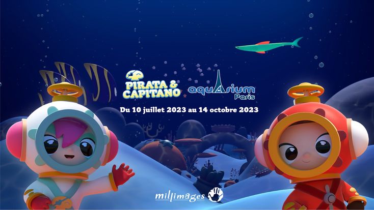 Pirata & Capitano at the Paris Aquarium Pirata & Capitano at the Paris Aquarium