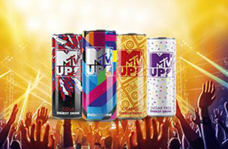 MTV Teams for Energy Drinks