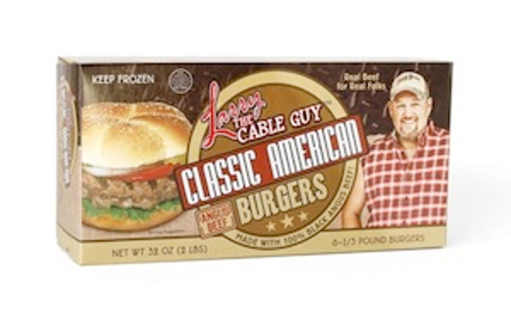 Larry the Cable Guy Hits the Freezer Aisle