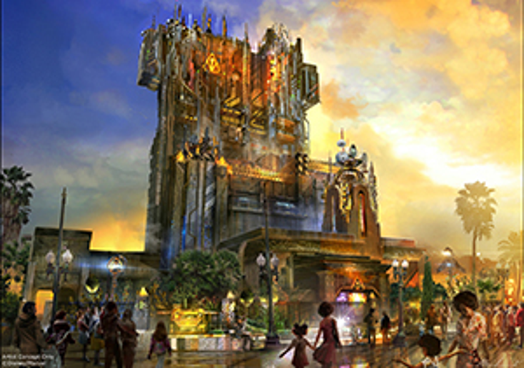 Guardians Speeds into Disneyland Guardians Speeds into Disneyland