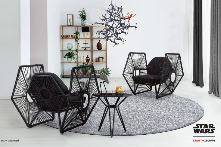 In a Living Room Far, Far Away... Star Wars Gets High-End Furniture In a Living Room Far, Far Away... Star Wars Gets High-End Furniture