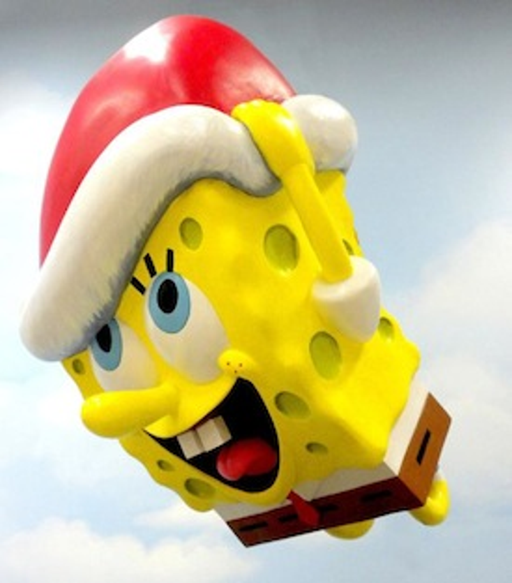 SpongeBob Gets Balloon Makeover SpongeBob Gets Balloon Makeover