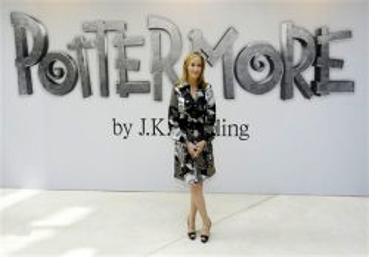 J.K. Rowling Unveils 'Pottermore' J.K. Rowling Unveils 'Pottermore'