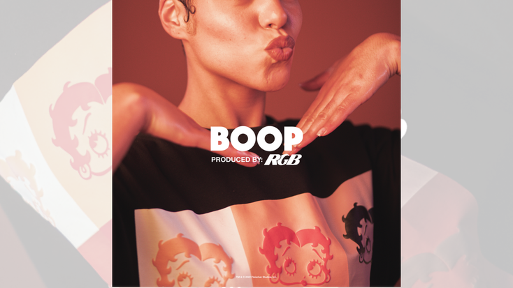 T-shirt from the RGB x Betty Boop collection.