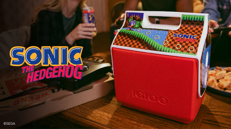 The "Sonic the Hedgehog" Green Hill Zone Little Playmate. The "Sonic the Hedgehog" Green Hill Zone Little Playmate.