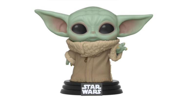 Cute Animated Baby Yoda Star Wars Mandalorian Digital Image .PNG file