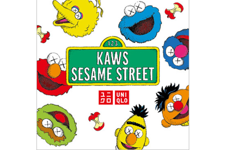 Sesame Street, Kaws Get Graphic with Uniqlo