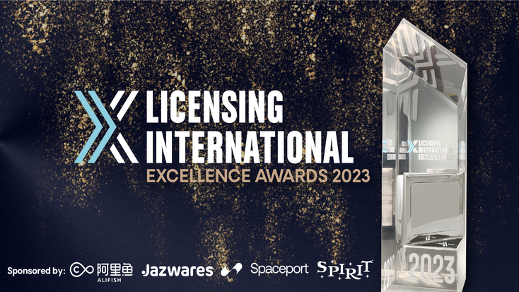 Promotional image for the Licensing International Excellence Awards. Promotional image for the Licensing International Excellence Awards.