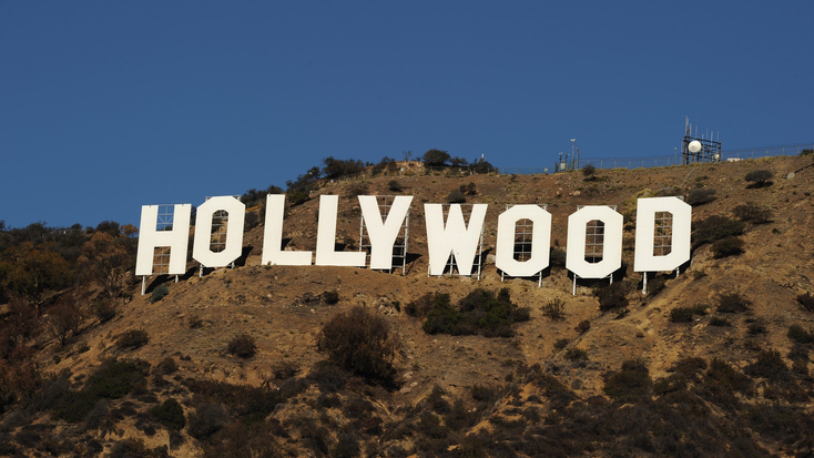 Hollywood sign. Hollywood sign.