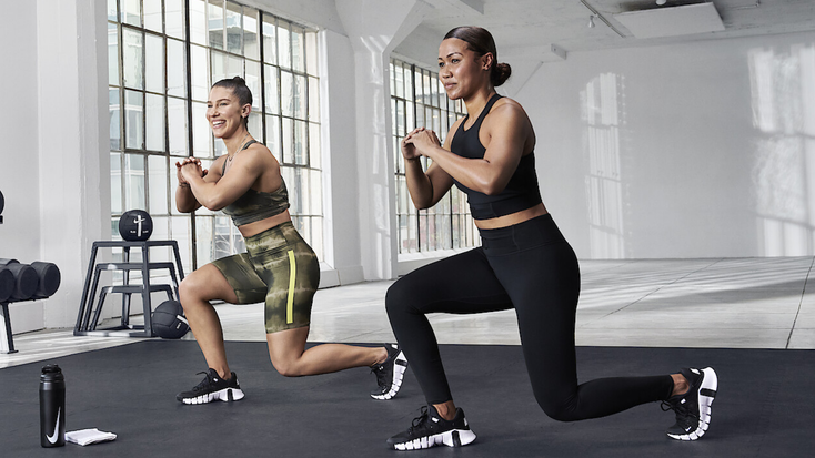 Nike trainers as featured in Nike Training Club. Nike trainers as featured in Nike Training Club.