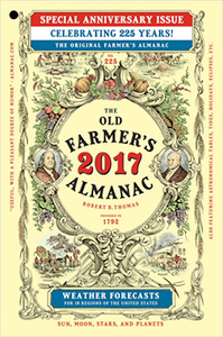 Brentwood to Rep Old Farmer’s Almanac Brentwood to Rep Old Farmer’s Almanac