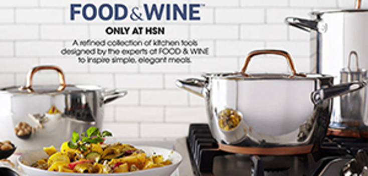 HSN Cooks Up Food & Wine Culinary Range