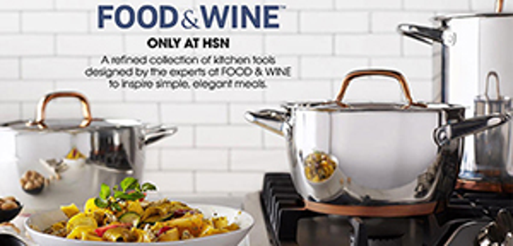 HSN Cooks Up Food & Wine Culinary Range HSN Cooks Up Food & Wine Culinary Range
