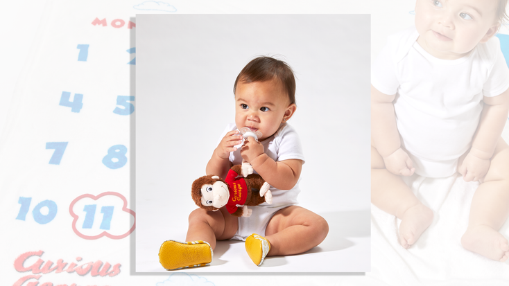 New "Curious George" products from NBCUniversal Brand Development. New "Curious George" products from NBCUniversal Brand Development.