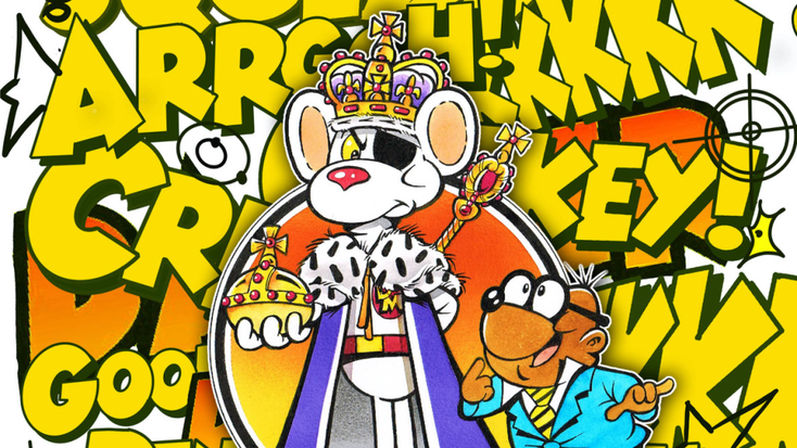 "Danger Mouse" dons regal robes "Danger Mouse" dons regal robes