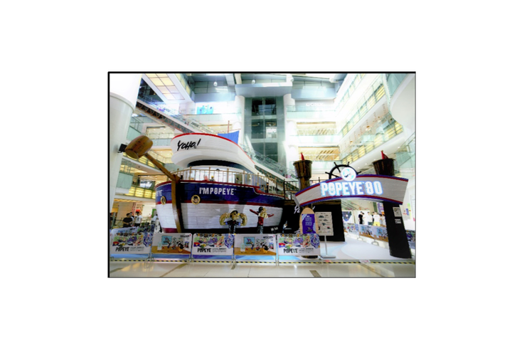 King Features Debuts Popeye Art Pop-Up in China King Features Debuts Popeye Art Pop-Up in China