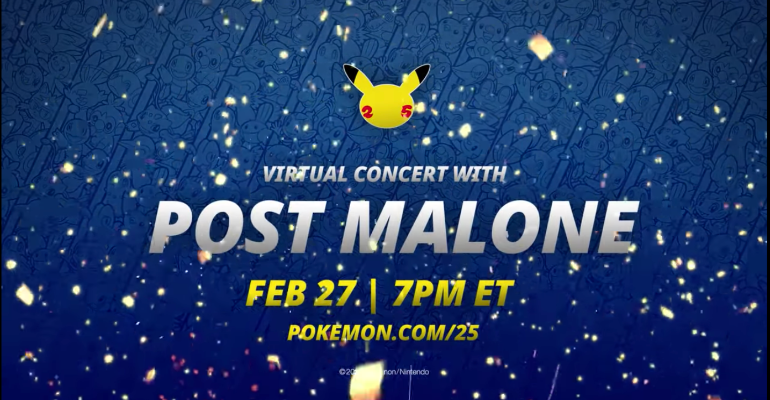 Post malone pokemon event