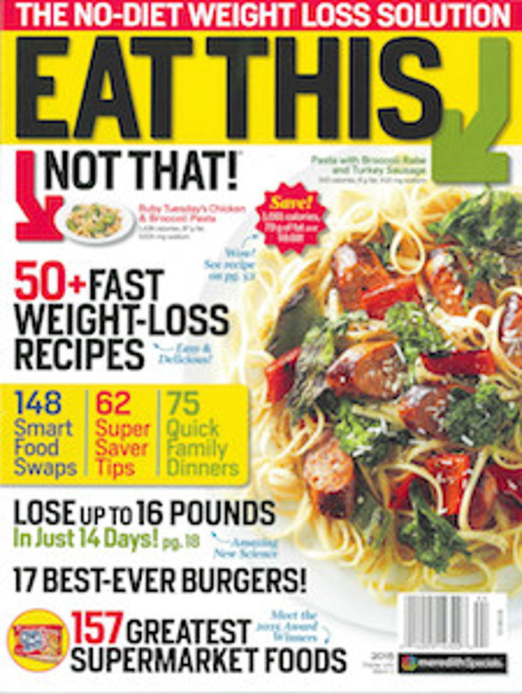 Meredith Debuts Eat This, Not That! Mag