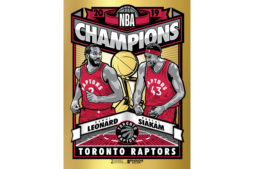 Toronto Raptors WinCraft 2019 NBA Finals Champions 8'' x 8'' Perfect Cut  Decal 
