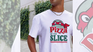 Primark x TMNT x Pizza Hut shirt.