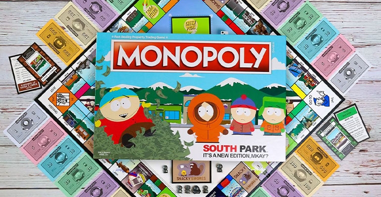 The OP Releases 'South Park' Monopoly | licenseglobal.com