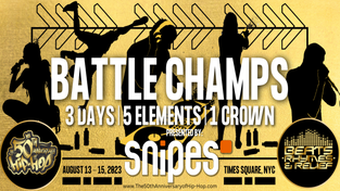 Promotional image for the Battle Champs competition. 